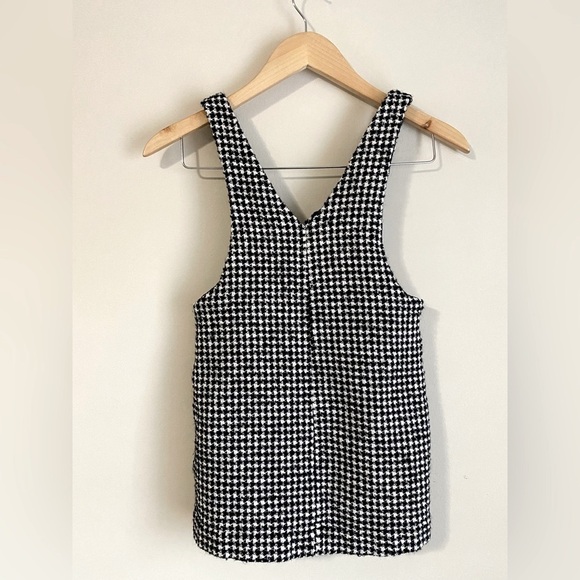 • Zara • Houndstooth Pinafore Dress (girl) Size 9 - Picture 4 of 8